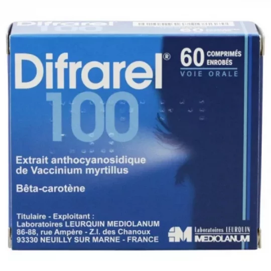 Difrarel 100 mg x 60