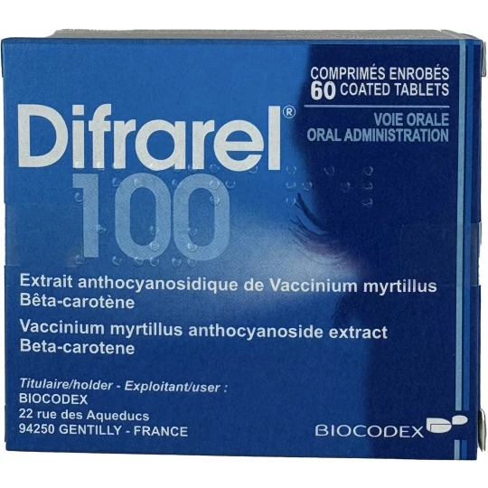 Difrarel 100 mg x 60