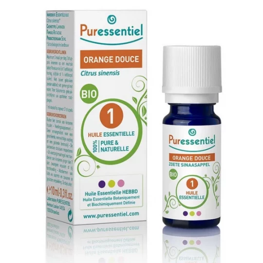 Puressentiel Orange Douce Bio Huile Essentielle 10 ml