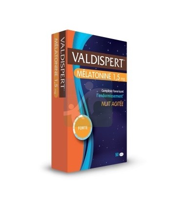 Valdispert Mélatonine Nuit agitée 1,5 mg x 50