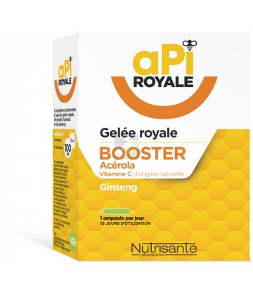 Api Royale Booster Gelée Royale/Acérola Ampoules x 10
