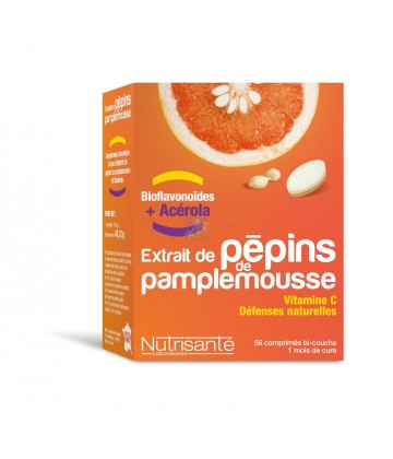 NutriSanté Extrait de Pépins de Pamplemousse x 56
