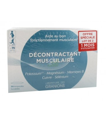 Granions Décontractant Musculaire 2 x 30