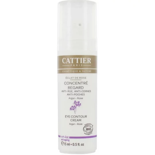 Cattier Eclat de Rose Concentré Regard 15 ml