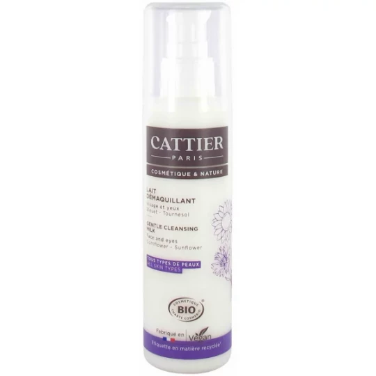 Cattier Caresse d'Herboriste Lait Démaquillant 200 ml