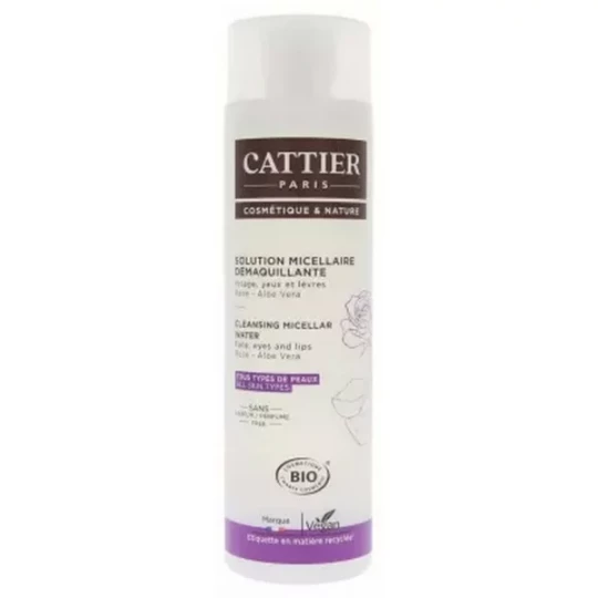 Cattier Perle d'Eau Solution Micellaire Démaquillante 300 ml