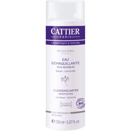 Cattier Pétale d'Iris Eau Démaquillante Yeux 150 ml