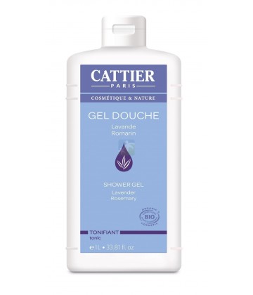 Cattier Gel Douche Lavande - Romarin 1L