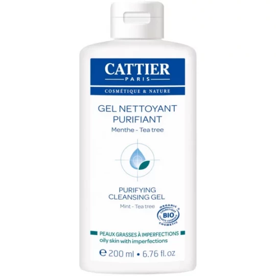 Cattier Gel Nettoyant Purifiant 200 ml