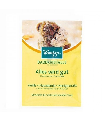 Kneipp Cristaux pour le Bain Vanille - Macadamia - Miel 60 g
