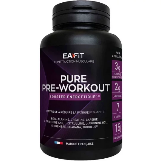 Eafit Construction Musculaire - Pure Pré-Workout 330 g