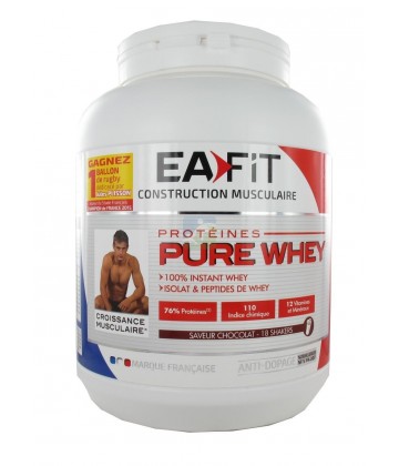 Eafit Construction Musculaire - Pure Whey Chocolat 750 g