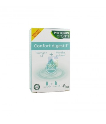 Phytosun Aroms Duo d'Huiles Essentielles Confort Digestif