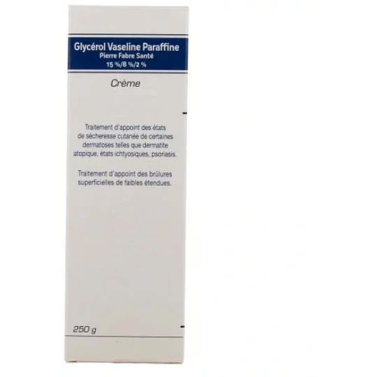 Glycérol, Vaseline, Paraffine Pierre Fabre Santé Crème 250 g - image 3