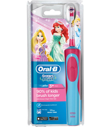 Oral-B Brosse à Dents Electrique Rechargeable Stage Power Princesses
