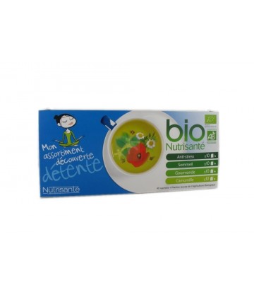 Nutrisanté Bio Mon Assortiment Découverte Détente x 40