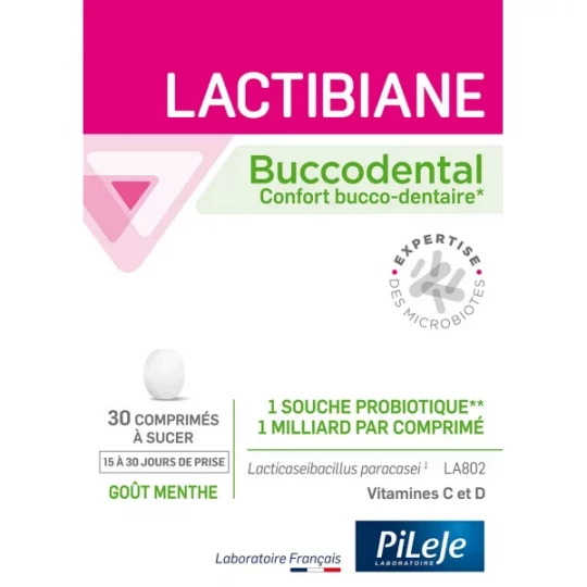 PiLeJe Lactibiane Buccodental x 30