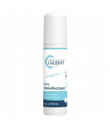 Gilbert Spray Désinfectant Chlorhexidine 0,2% 100 ml