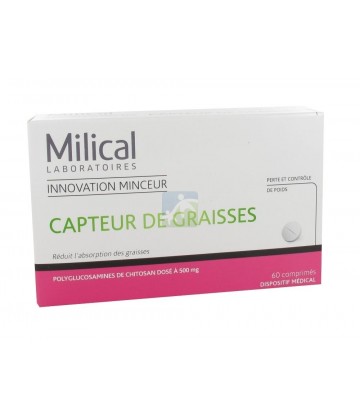 Milical Capteur de Graisses Comprimés x 60