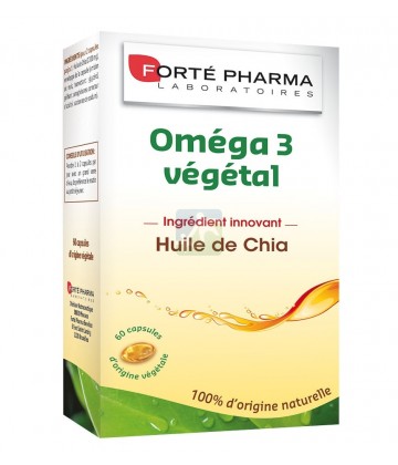 Forté Pharma Oméga 3 Végétal Capsules x 60