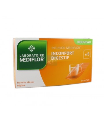 Mediflor Infusion n° 5 Inconfort Digestif Sachets x 24
