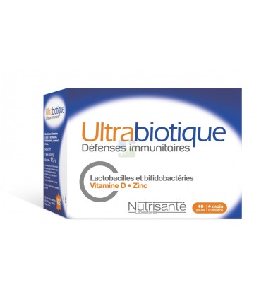 Nutrisanté Ultrabiotique Défenses Immunitaires x 40