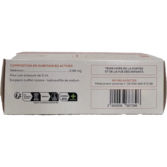 Granions de Sélénium 0,96 mg/2 ml x 30 - image 3