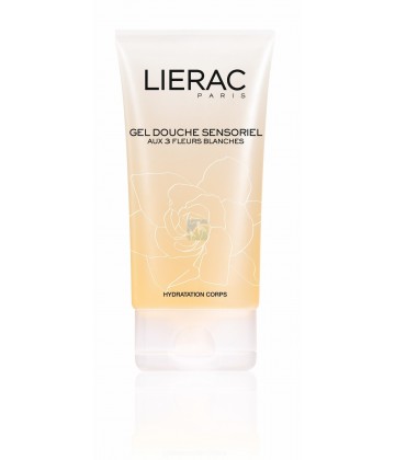 Lierac Gel Douche Sensoriel aux 3 Fleurs Blanches 150 ml