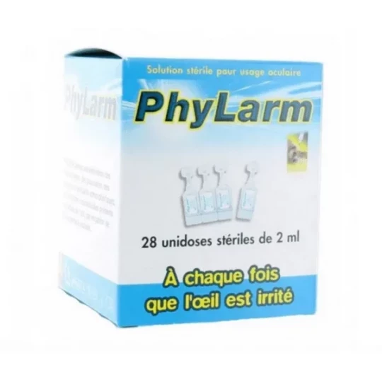 PhyLarm 0,9% Solution Oculaire Unidoses 28 x 2 ml