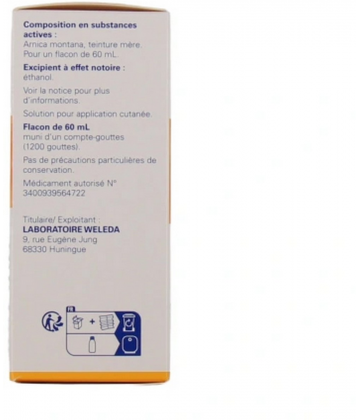 Weleda Arnica Montana Teinture Mère 60 ml