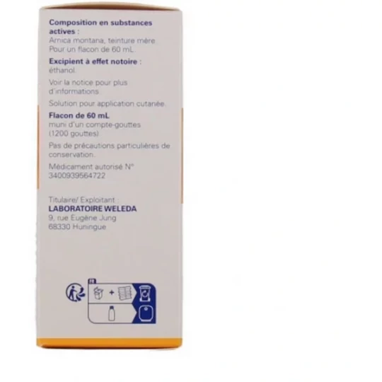 Weleda Arnica Montana Teinture Mère 60 ml - image 2