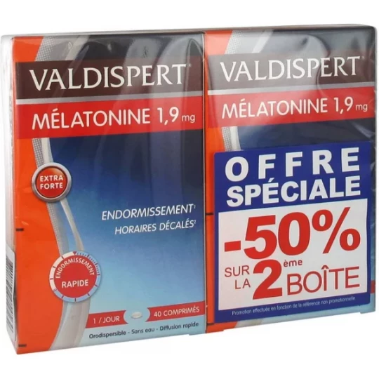 Valdispert Sommeil Rapide Extra Fort 1,9 mg Comprimés Orodispersibles