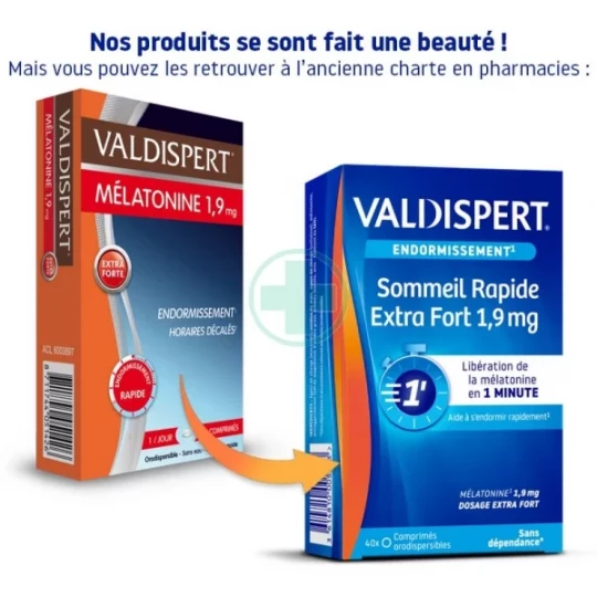 Valdispert Sommeil Rapide Extra Fort 1,9 mg Comprimés Orodispersibles - image 2