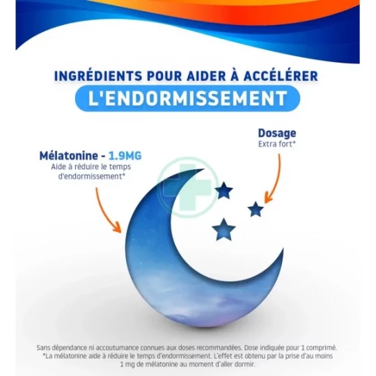 Valdispert Sommeil Rapide Extra Fort 1,9 mg Comprimés Orodispersibles - image 7
