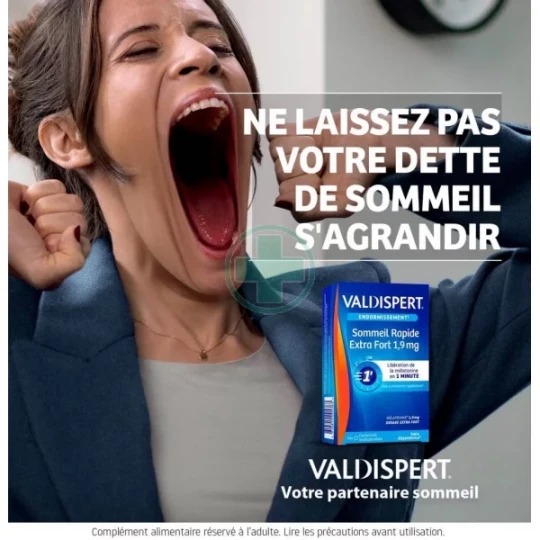 Valdispert Sommeil Rapide Extra Fort 1,9 mg Comprimés Orodispersibles - image 8