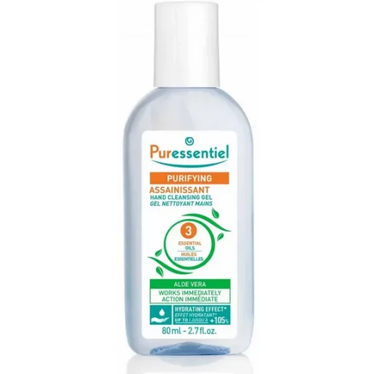 Puressentiel 3 Huiles Essentielles Gel Antibactérien 80 ml