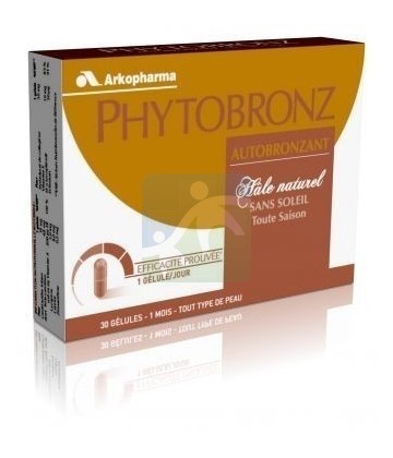 Phytobronz Autobronzant Hâle Naturel Sans Soleil x 30