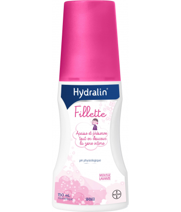 Hydralin Fillette Mousse Lavante 150 ml
