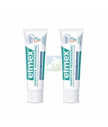 Elmex Sensitive Dentifrice Professional Blancheur 2 x 75 ml