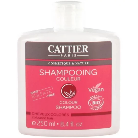 Cattier Shampooing Couleur Cheveux Colorés 250 ml