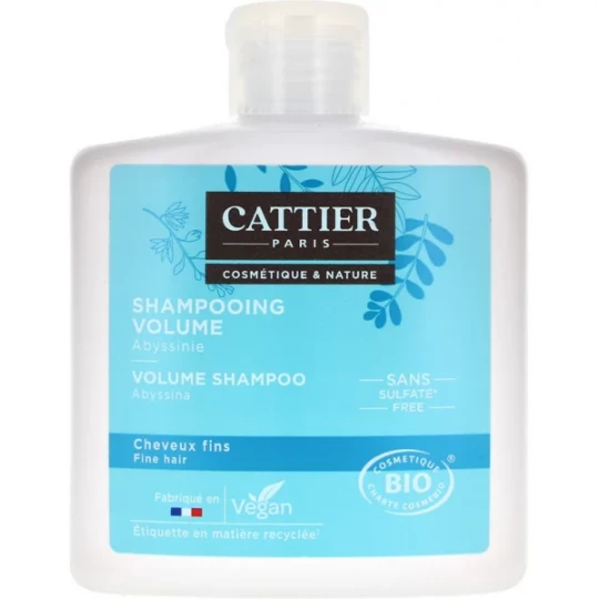 Cattier Shampooing Volume Cheveux fins 250 ml