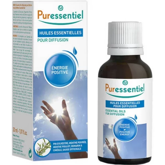 Puressentiel Huiles Essentielles pour Diffusion Energie Positive 30 ml