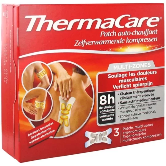 ThermaCare Patchs Auto-Chauffants x 3