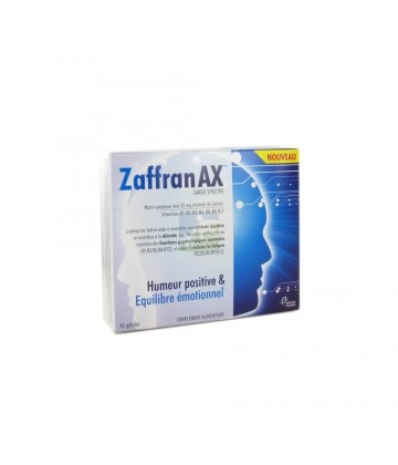 Zaffran AX Humeur Positive & Equilibre Emotionnel x 45