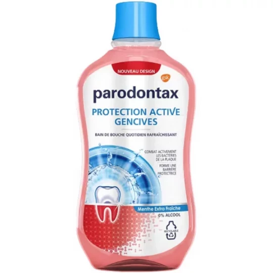 Parodontax Bain de Bouche Quotidien Goût Menthe 500 ml