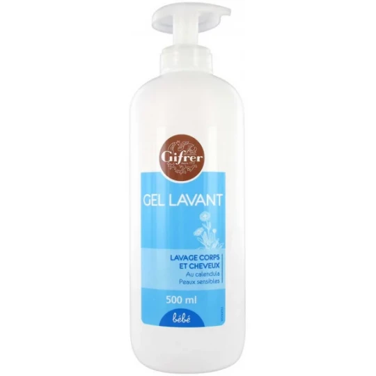 Gifrer Lavant 2 en 1 Corps et Cheveux 500 ml