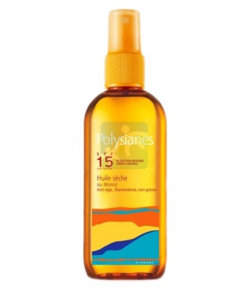 Polysianes Huile Sèche au Monoï SPF15 150 ml