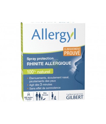 Allergyl Spray Rhinite Allergique 100% Naturel 500 mg