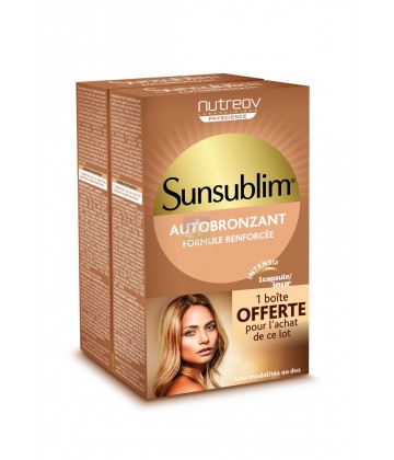 Nutreov Sunsublim Autobronzant Formule Renforcée 3 x 28