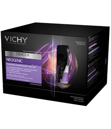 Vichy Dercos Neogenic Soin Traitant de Renaissance Capillaire Gel-Fluide 4 x 42 ml